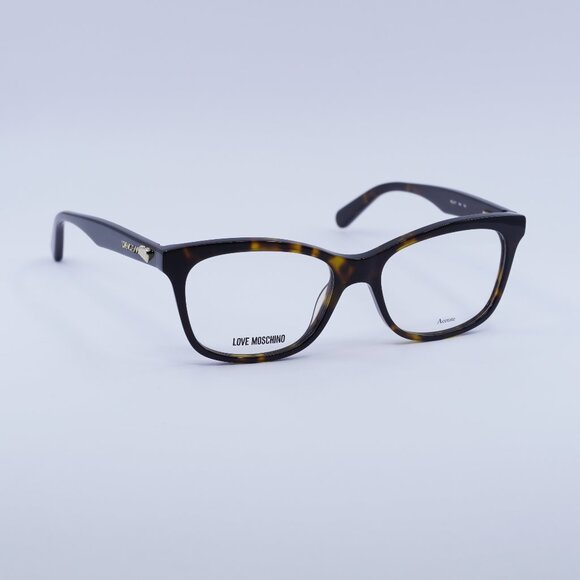 🕶️ New Moschino MOL517 0086 00 Eyeglasses - Havana Frame 52mm - Picture 1 of 10